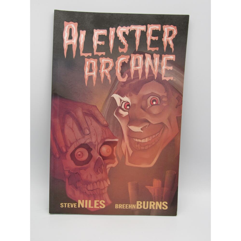 New Aleister Arcane Graphic Novel IDW 2004 First Printing Paperback Niles Burns